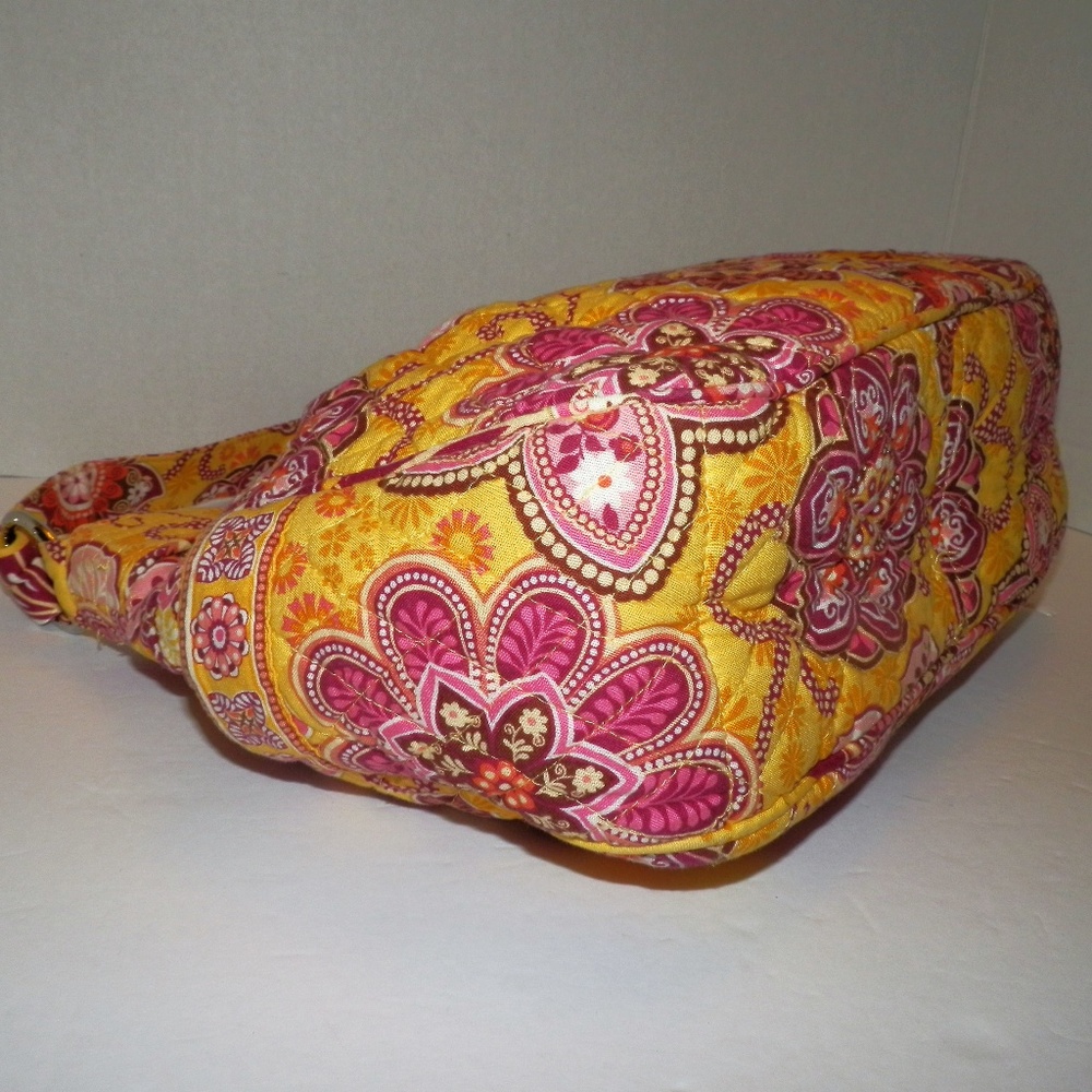 Vera Bradley Flowered Fabric Hobo Bag - Picture 4 of 8